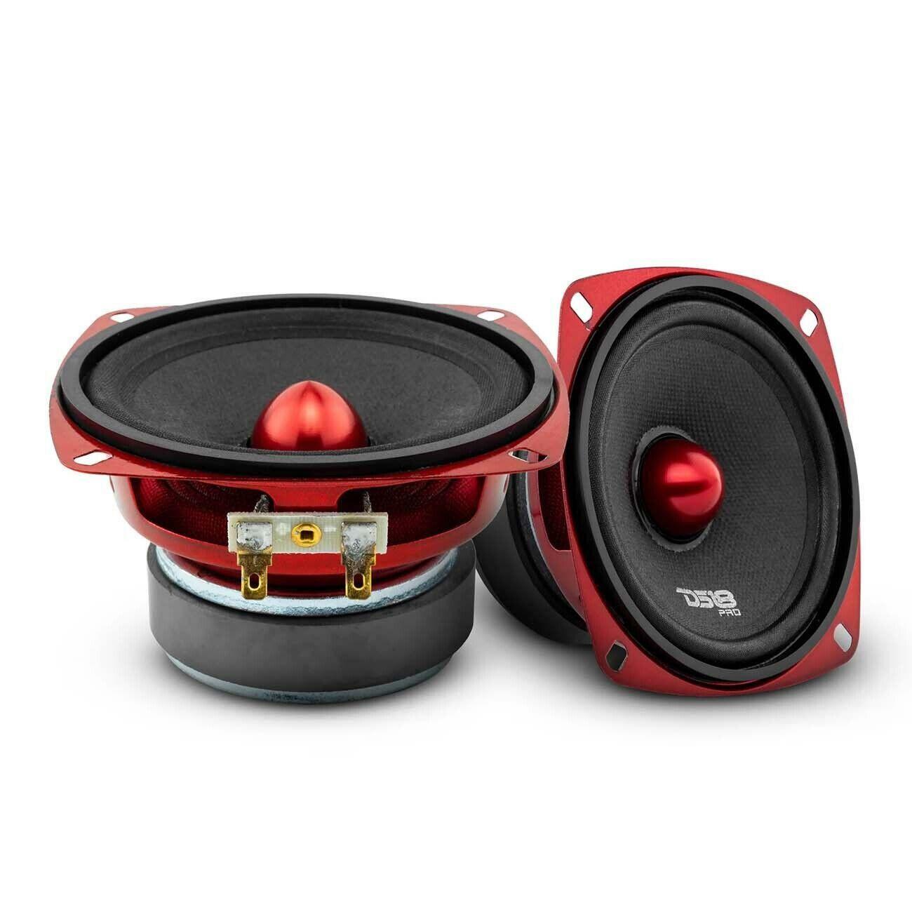 DS18 PRO-X4.4BM – 4” Mid-Range with Bullet Loudspeaker 200 Watts 4-Ohm