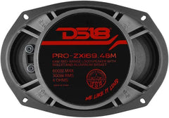 DS18 PRO-ZXI694BM 6X9" Mid-Range Loudspeaker with Bullet 600 Watts 4-Ohm