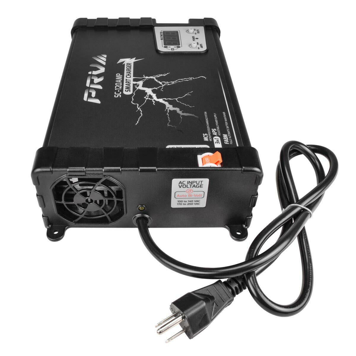 PRV 120A Power Supply Car Battery Charger PRV SC-120AMP Smart Auto Maintainer