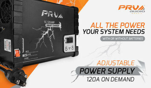 PRV 120A Power Supply Car Battery Charger PRV SC-120AMP Smart Auto Maintainer