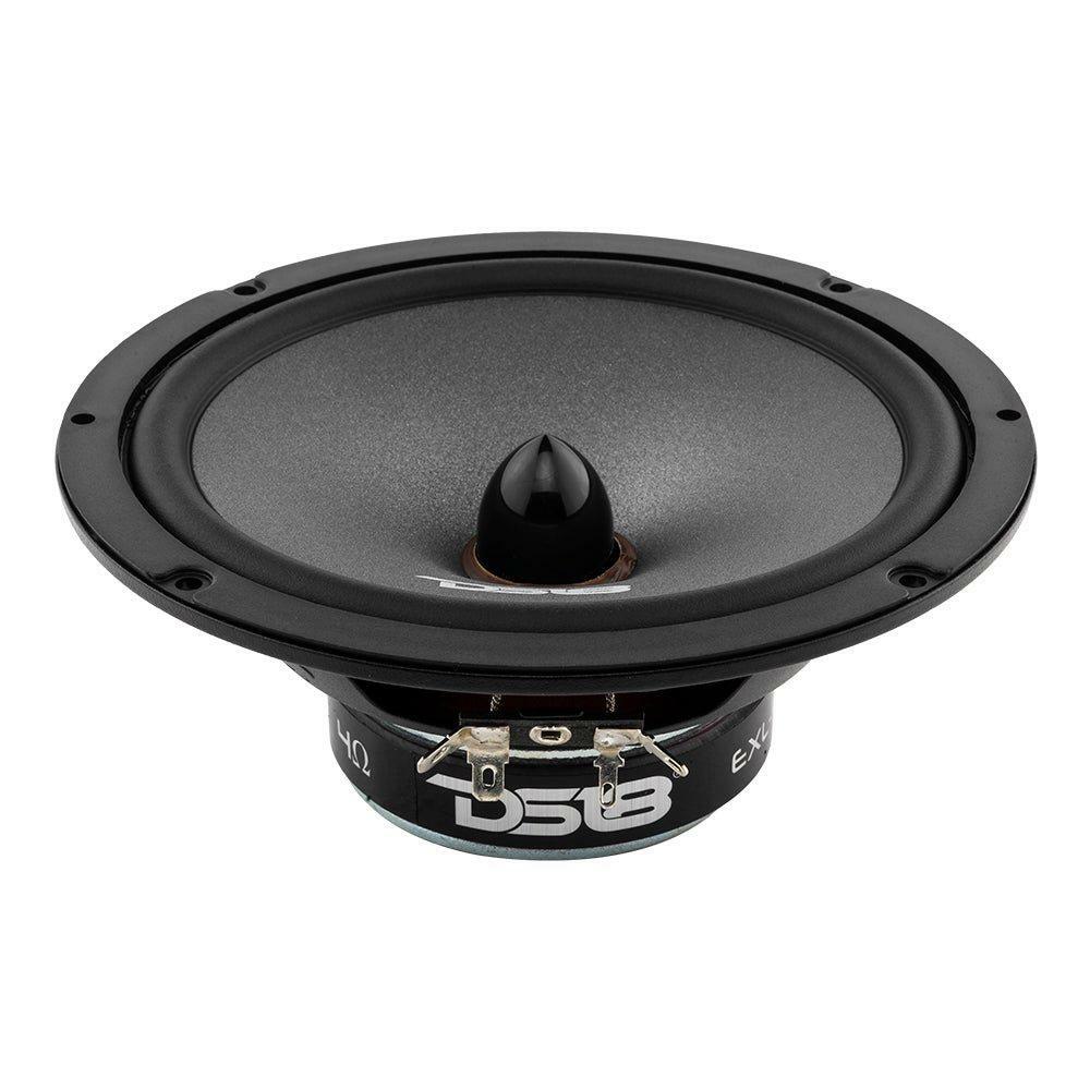 2 Pair Of DS18 EXL-SQ6.5CX 6.5" 2-Way Component Car Speaker System 500 Watts 4-Ohm