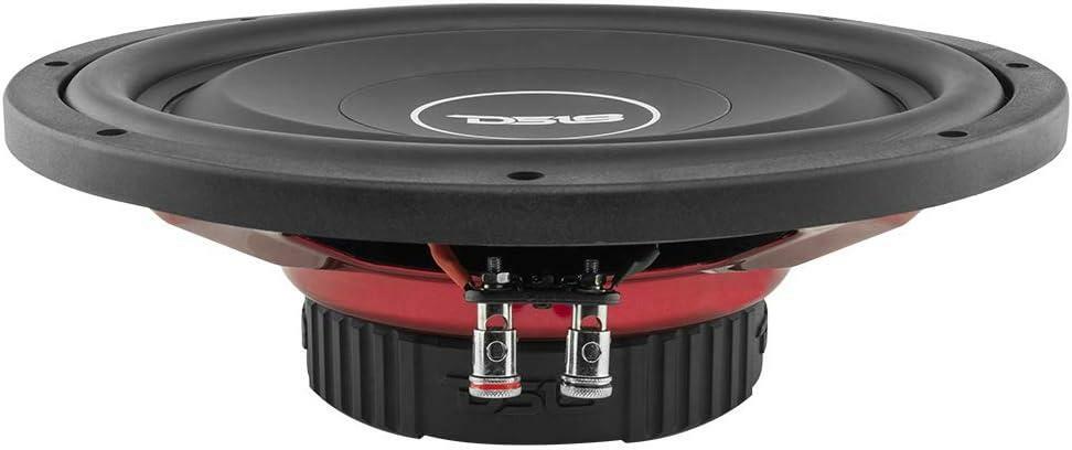 2 x DS18 SRW12.4D 12" Car Subwoofer 900 Watts 4-Ohm DVC Shallow Mount