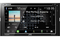 JVC KW-V960BW Wireless CarPlay, Wireless Android Auto, CD/DVD + Satellite Receiver  SXV300V1 + Backup Camera TE-2MPIR