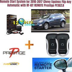 Remote Start System for 2010-17 Chevy Equinox Flip-key Automatic + RF-KIT REMOTE