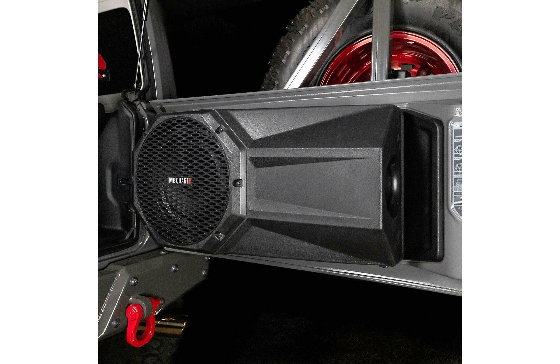 MB Quart MBQJL-302 Jeep Wrangler (JL) Tuned 400 Watt Tailgate Subwoofer System