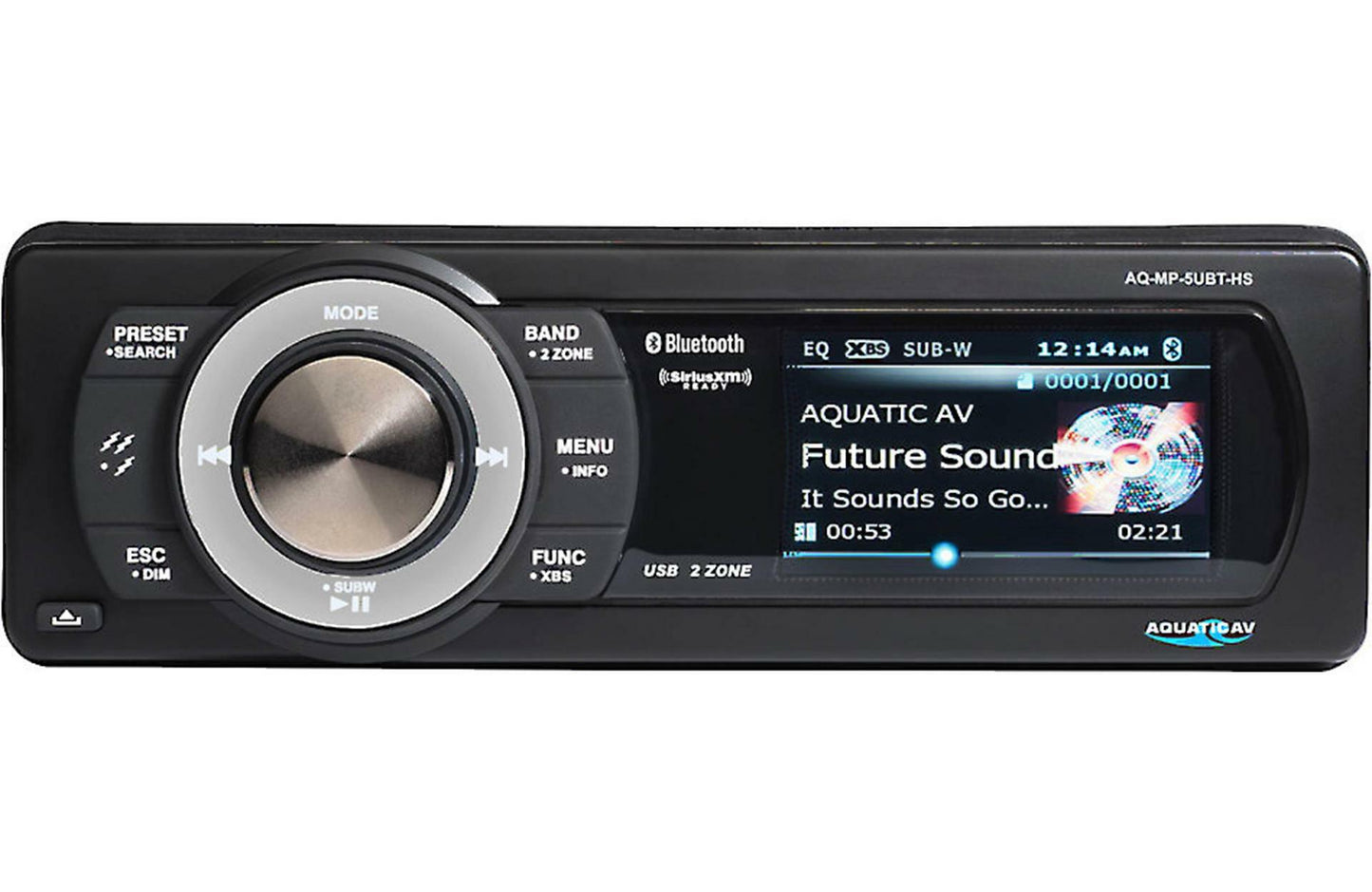 Aquatic AV AQ-MP-5UBT-HS Bluetooth & USB 98-13 Harley-Davidson Stereo
