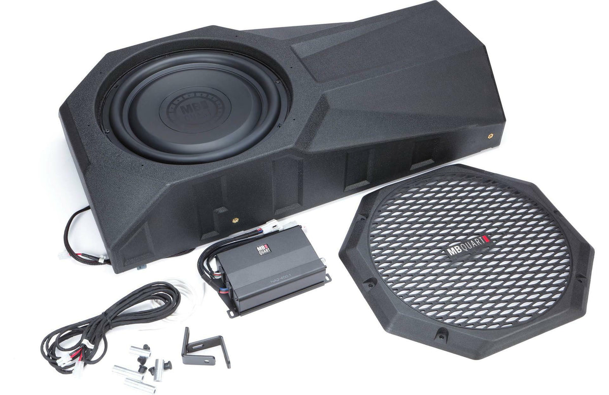 MB Quart MBQJL-302 Jeep Wrangler (JL) Tuned 400 Watt Tailgate Subwoofer System