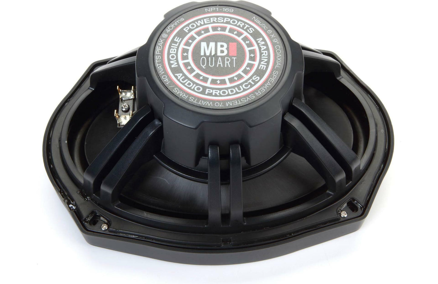 MB Quart NP1-169 6x9" Marine Speakers w/Black, White, Silver Grilles