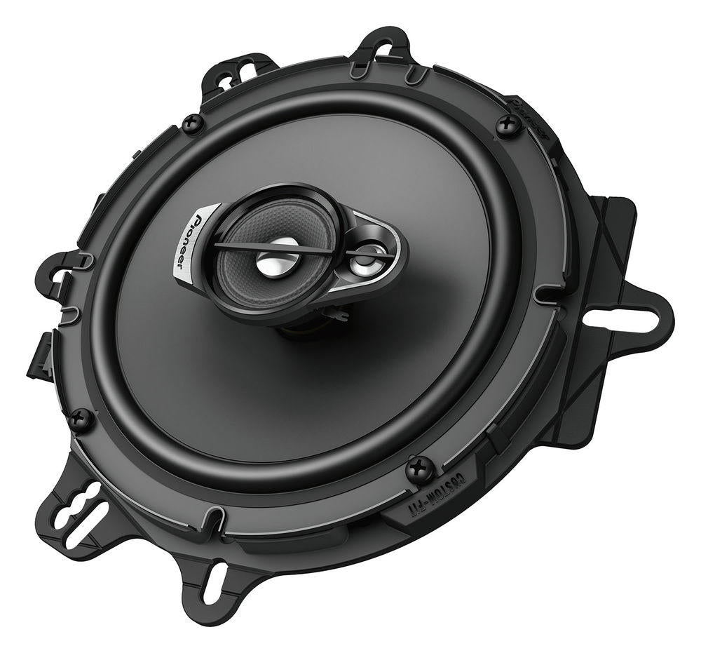 Pioneer TS-A1670F 6 1/2" 3 Way Coax Speakers w/ Speaker Adapters Included (pair)