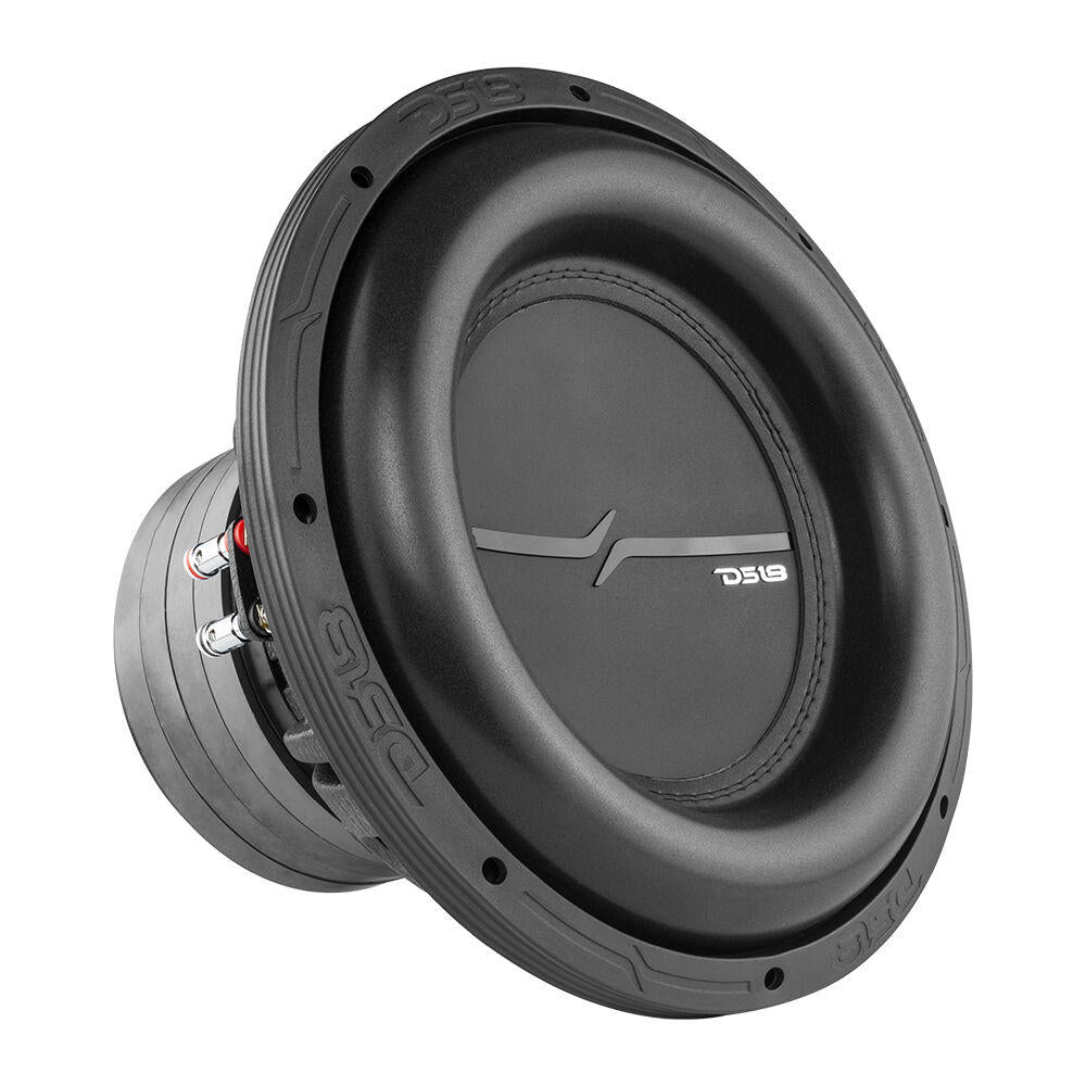 DS18 ZXI12.4D High Excursion 12" Car Subwoofer 2000 Watts 4-Ohm DVC, Quad Stacked Magnets