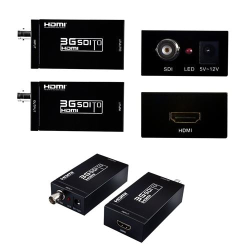 HDMI Extender Balun Set over Single COAX 1080P Up to 328ft (2) Power Supplies