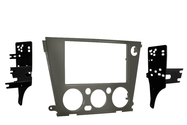 Metra Electronics 95-8901 Double DIN Dash Kit for Subaru Legacy and Outback 2005-2009 (Black)