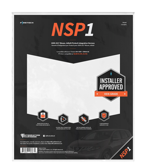 NSP1 T-Harness for Infiniti, fits Nissan w/ CM7XXX & CM9XX Modules