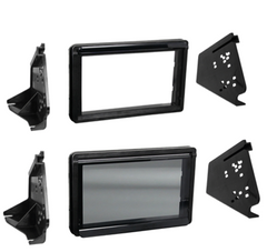 Metra 99-9721 Dash Kit  Install a new Single-DIN or Double-DIN car stereo in select 2015-2017 vehicles from Polaris