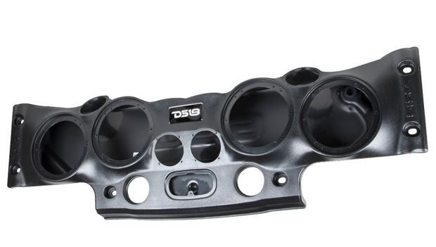 DS18 Fully Loaded Overhead Loud Speaker Sound Bar for Jeep Wrangler 07-18 JK JKU