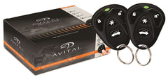 Avital 4105L 1-Way Remote Start System with 4-Button Remote