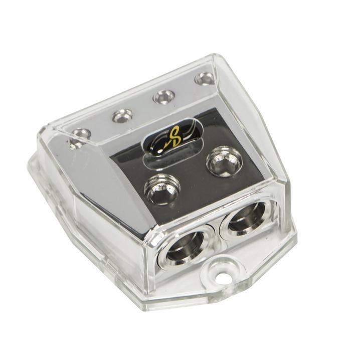 4 Position Distribution Block (2- 1/0g or 4g inputs 4- 4g or 8g outputs)