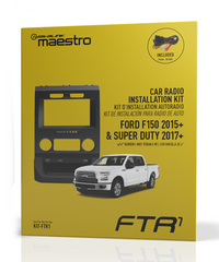 IDATALINK KIT-FTR1 Dash Kit & T-Harness Ford Trucks 2015-2018 w/ 4.3" Screen