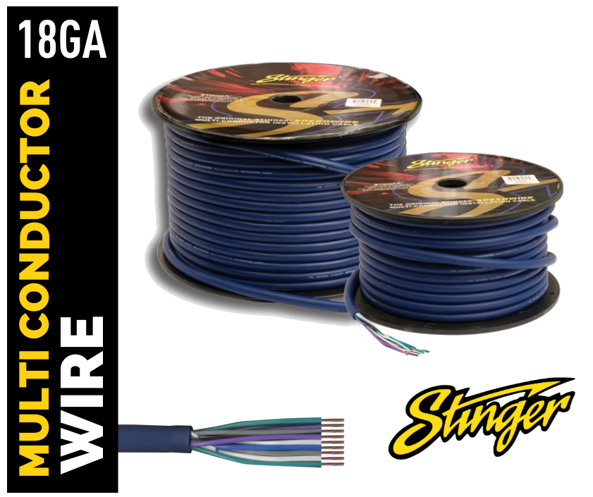 9 Conductor OFC Speedwire 100' Roll 9 Wire 18g