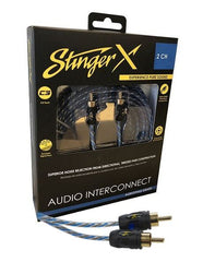 STINGER XI1217 X1 SERIES 2 CHANNEL 17 FOOT RCA AUDIO INTERCONNECT