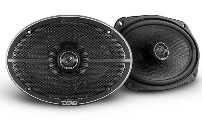 DS18 ZXI694 ZXI 6x9" 2-Way Coaxial Speakers with Kevlar Cone 360 Watts 4-Ohm