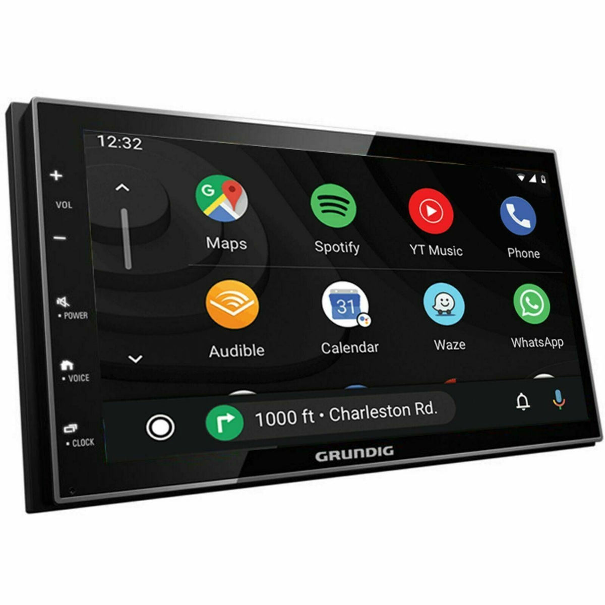 GX-3800 6.8" Shallow Chassis Ddin Receiver w/ Carplay & Android Auto Bluetooth