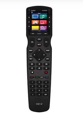 Universal Remote Control MX-490 - IR/RF Standalone Programmable Color Remote
