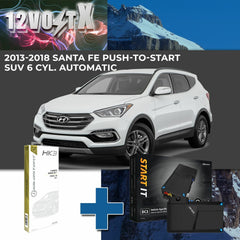 Car Remote Start for 2017 Hyundai Santa Fe Push-to-Start SUV 6 Cyl. Automatic