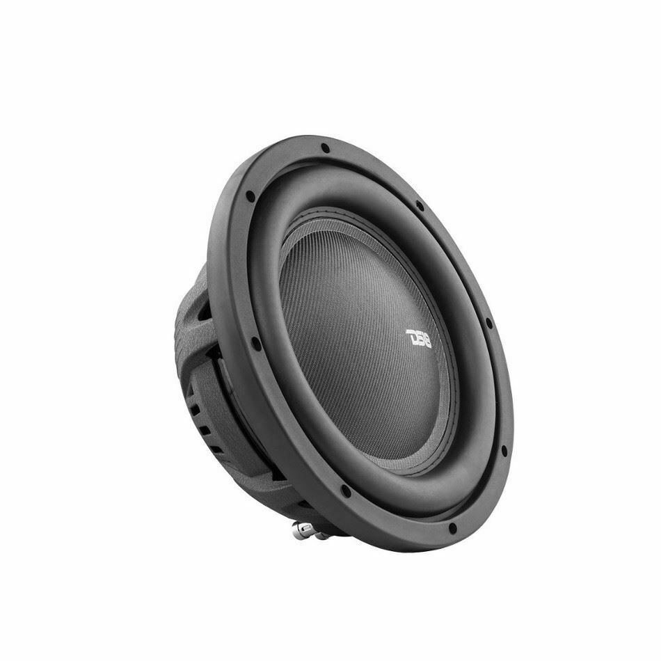 DS18 IXS10.4D 10" 2000 Watts Dual 4 OHM Shallow Subwoofer Pro Car Audio IXS104D