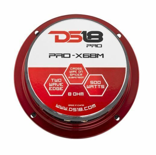 4 DS18 PRO-X6BM 6 1/2" Midrange Bullet Loudspeaker 8ohm 1000w 2-PAIR OF PRO-X6BM