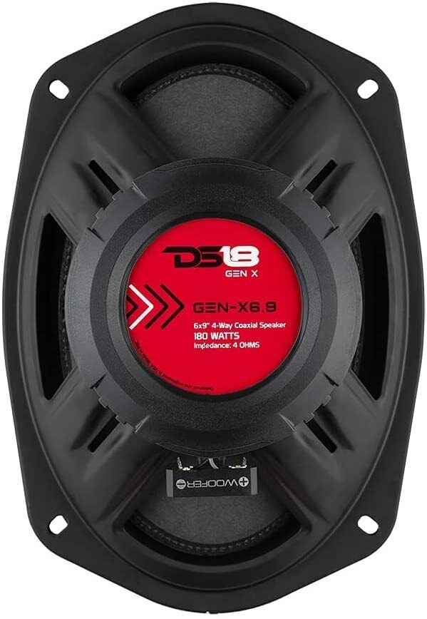 2 X DS18 GEN-X69  6x9" + 2 X GEN-X65 6.5" Car Audio Speakers Combo 660 Watts