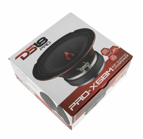 4 DS18 PRO-X6BM 6 1/2" Midrange Bullet Loudspeaker 8ohm 1000w 2-PAIR OF PRO-X6BM