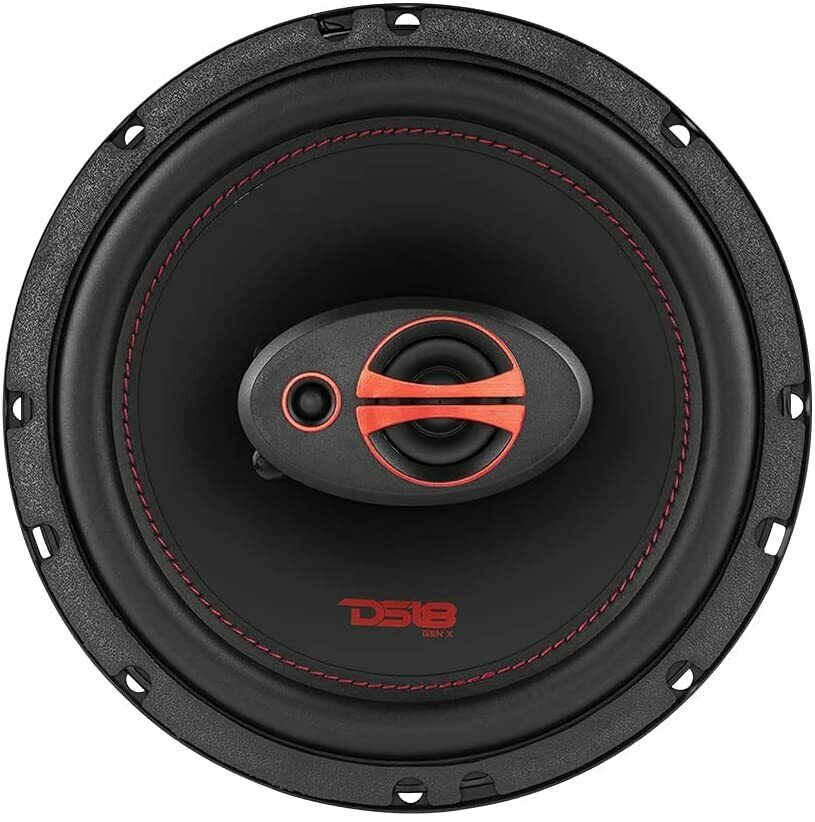 4 X GEN-X6.5 DS18 6.5" 3-way Car Door Speakers 600 Watts 4 Ohm Coaxial 2 Pair