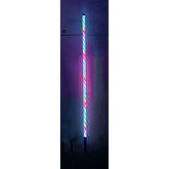 Race Sport Lighting RS8195FTBT 5-Foot Long ColorSMART® Chasing RGB Multi-Color Whip with over 150+ Patterns - Bluetooth Controlled and American Flag