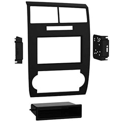 Metra Kits 99-6548CF Carbon Fiber Dodge Charger Magnum 05-07 w/o Factory Nav Single Din & Double Din Dash Kit (New)