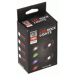 METRA - White Rock Lights - 2-Pack (DL-ROCKW)