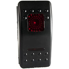 LED Rocker 12-Volt On/Off Switch (Red)