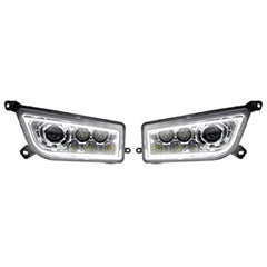 Metra Electronics - Polaris RZR Extreme LED Headlight - LED DRL Halo (MPS-RZ1LEDH) Powersports Products