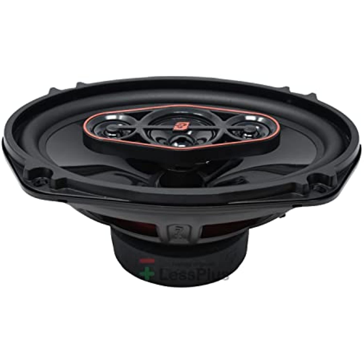 Cerwin-Vega Mobile H7694 HED(R) Series 6" x 9" 420-Watt 4-Way Coaxial Speakers, Black, 2X2X2