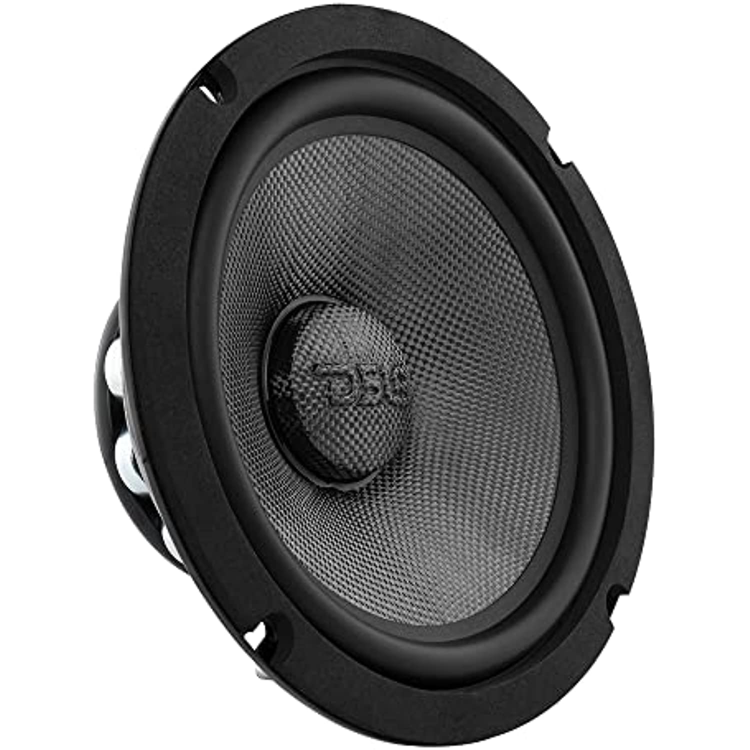 DS18 PRO-CF8.2NR 8" Water Resistant Loudspeaker - Mid-Bass Carbon Fiber Cone and Neodymium Rings Magnet 600 Watts 2-Ohms - Ideal for Motorcycle & Motorsports