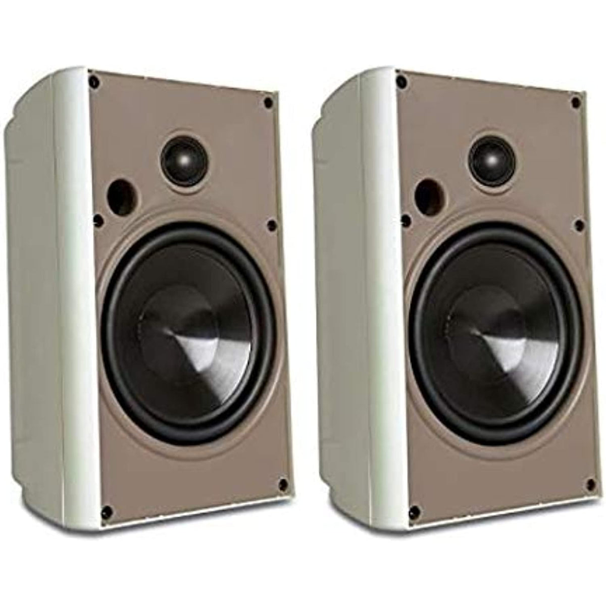 Proficient Audio Systems AW650WHT 6.5-Inch Indoor/Outdoor Speakers (White)