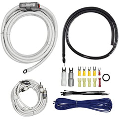 T-Spec V10-AK4  4-gauge amplifier wiring kit — includes power wiring and 2-channel patch cable