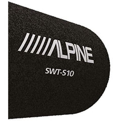 Alpine SWT-S10 1200W Max (250W RMS) Single 10" Sealed Subwoofer.