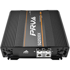 PRV AUDIO SQ3500X 1 Ohm Amplifier Car Audio Processor DSP 2.4X - BUNDLE