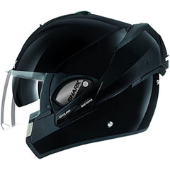 Shark HE9350DBLKM Unisex-Adult Full Face Evoline 3 Uni Helmet (Black, Medium)