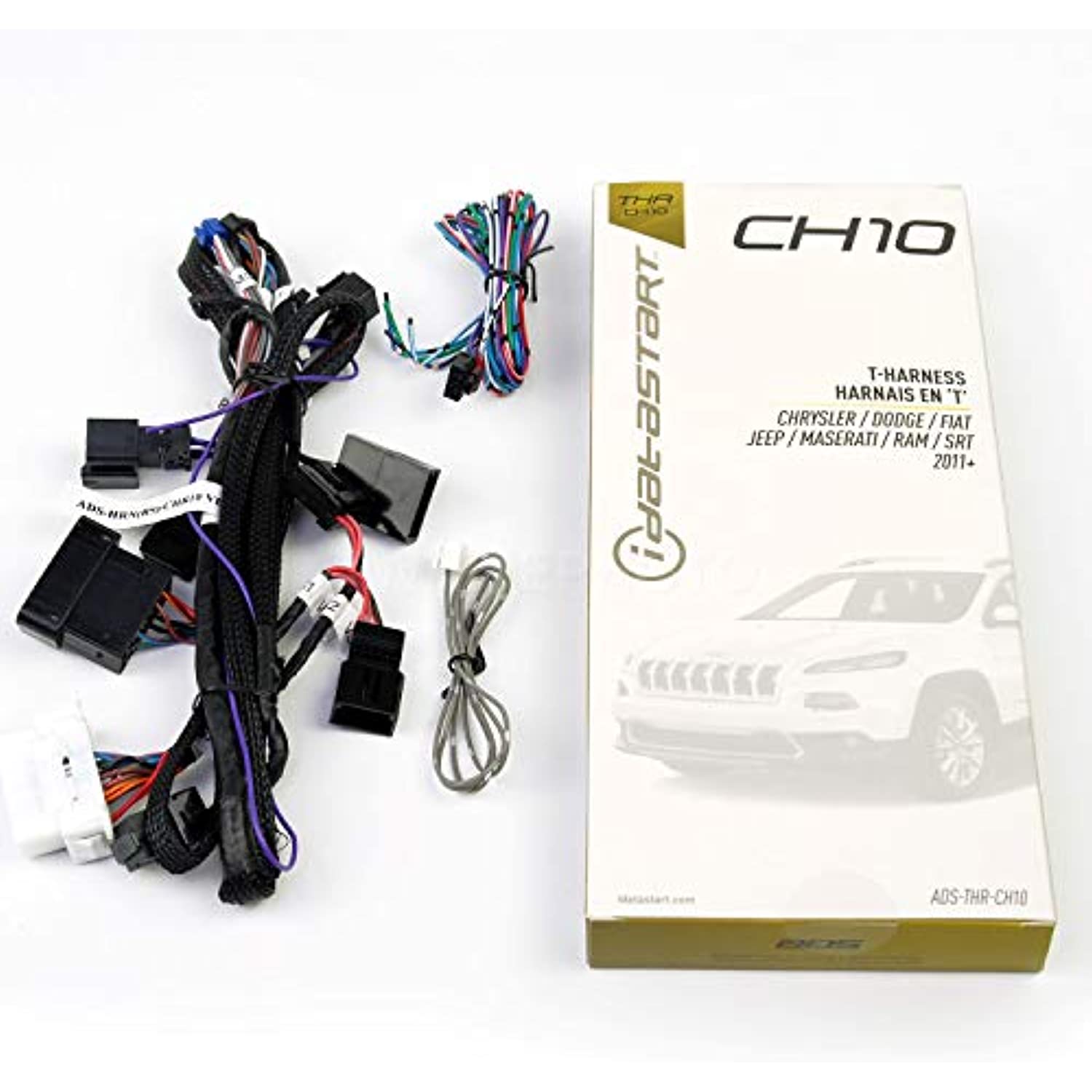 Excalibur Alarms OmegaLink T-Harness OLRSBA (CH10) - Factory Fit Install; Select Chrylser '11 and up Push-to-Star