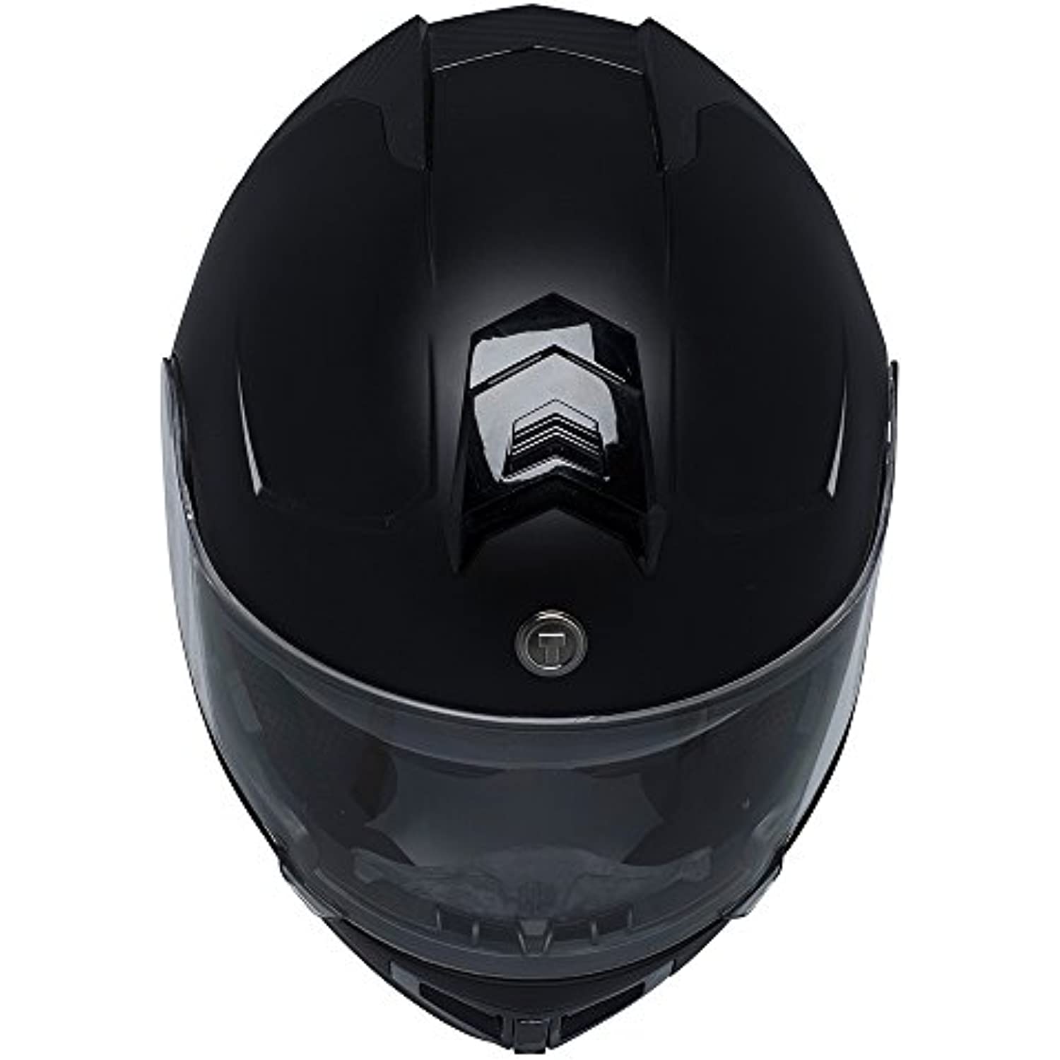 TORC T27 Full Face Modular Helmet with Integrated Blinc Bluetooth (Flat Black, X-Small)