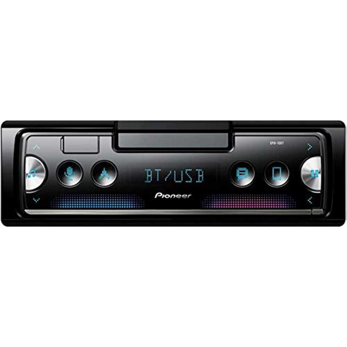 PIONEER SPH10BT Single-DIN in-Dash Mechless Smart Sync Receiver with Bluetooth
