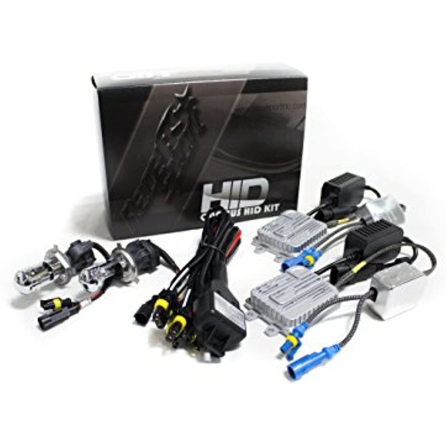 Race Sport Lighting H13B-6K-GEN6 H13-3 6K Bi-Xenon Gen6 Canbus HID SLIM Ballast 99% Plug-&-Play Kit