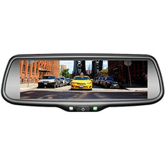 BOYO VISION VTW73M - Replacement Rear-View Mirror with 7.3" TFT-LCD Backup Camera Monitor and Wi-Fi Miracast